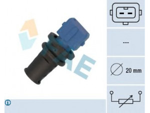 FAE 33525 siuntimo blokas, įsiurbiamo oro temperatūra 
 Elektros įranga -> Jutikliai
77 00 271 119, 1389556, 3447881