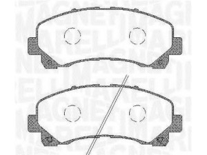 MAGNETI MARELLI 363916060449 stabdžių trinkelių rinkinys, diskinis stabdys 
 Techninės priežiūros dalys -> Papildomas remontas
8980791040