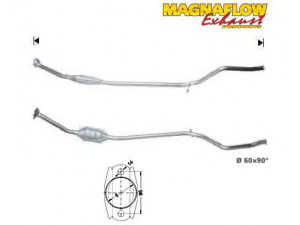 MAGNAFLOW 76020D katalizatoriaus keitiklis 
 Išmetimo sistema -> Katalizatoriaus keitiklis
1705ET, 1705SF