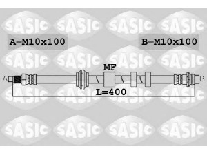 SASIC 6606168 stabdžių žarnelė 
 Stabdžių sistema -> Stabdžių žarnelės
1379912, 1520320, 1671642, 1871642