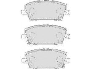 DURON DBP261859 stabdžių trinkelių rinkinys, diskinis stabdys 
 Techninės priežiūros dalys -> Papildomas remontas
45022-SMG-E01, 45022SMGE00, 45022SMGE01