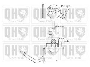 QUINTON HAZELL QFP178 kuro siurblys 
 Degalų tiekimo sistema -> Kuro siurblys/dalys -> Kuro siurblys
23100 11040, 23100 11041