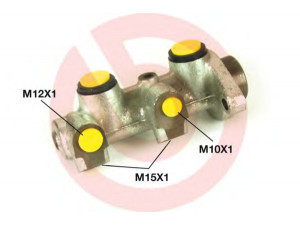 BREMBO M 15 006 pagrindinis cilindras, stabdžiai 
 Stabdžių sistema -> Pagrindinis stabdžių cilindras
3492634, 133106B, PMA139