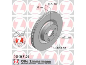 ZIMMERMANN 400.3671.20 stabdžių diskas 
 Dviratė transporto priemonės -> Stabdžių sistema -> Stabdžių diskai / priedai
219 421 0112