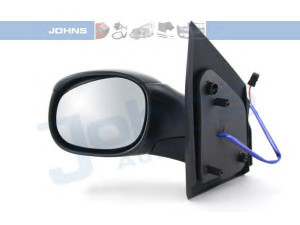JOHNS 23 02 37-2 išorinis veidrodėlis 
 Kėbulas -> Keleivių kabina -> Veidrodėlis
00008149RN, 8149 RN