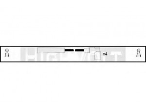 STANDARD OEF923 uždegimo laido komplektas 
 Kibirkšties / kaitinamasis uždegimas -> Uždegimo laidai/jungtys
2121-3717080