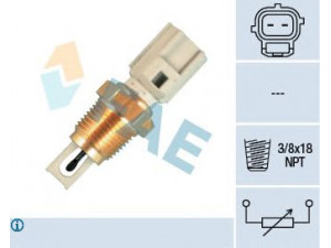 FAE 33426 siuntimo blokas, įsiurbiamo oro temperatūra 
 Variklis -> Variklio elektra
1090457, 3906827, 4046339, 7256454