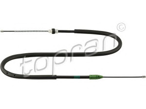 TOPRAN 700 920 trosas, stovėjimo stabdys 
 Stabdžių sistema -> Valdymo svirtys/trosai
8200 087 977, 8200 700 132