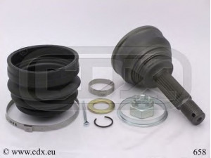 CDX 658 jungčių komplektas, kardaninis velenas 
 Ratų pavara -> Sujungimai/komplektas
