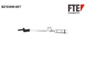 FTE BZ1036W-SET įspėjimo kontaktas, stabdžių trinkelių susidėvėjimas 
 Stabdžių sistema -> Susidėvėjimo indikatorius, stabdžių trinkelės
901 540 00 17, 901 540 01 17, 2D0 919 351