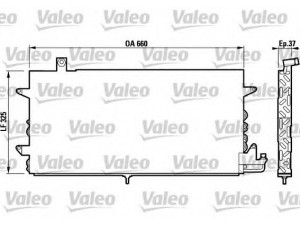 VALEO 817019 kondensatorius, oro kondicionierius 
 Oro kondicionavimas -> Kondensatorius
357820413A