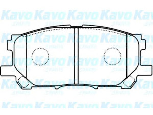 KAVO PARTS BP-9090 stabdžių trinkelių rinkinys, diskinis stabdys 
 Techninės priežiūros dalys -> Papildomas remontas
044650W070, 0446548080, 0446548100