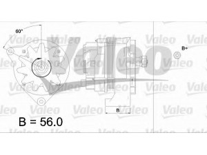 VALEO 436272 kintamosios srovės generatorius 
 Elektros įranga -> Kint. sr. generatorius/dalys -> Kintamosios srovės generatorius
01172857, 1172857