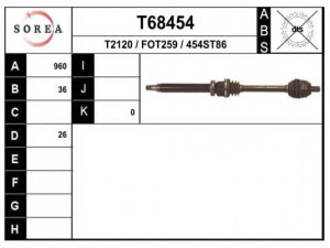 EAI T68454 kardaninis velenas
1477841
