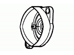DELCO REMY 1852726 pavaros guolis, starteris