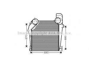 AVA QUALITY COOLING MEA4226 tarpinis suslėgto oro aušintuvas, kompresorius 
 Variklis -> Oro tiekimas -> Įkrovos agregatas (turbo/superįkrova) -> Tarpinis suslėgto oro aušintuvas
6565010101