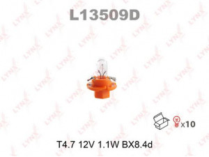 LYNXauto L13509D lemputė, prietaisų skydelio apšvietimas
20 98 939