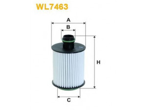 WIX FILTERS WL7463 alyvos filtras 
 Filtrai -> Alyvos filtras
650017, 650061, 650181, 650221