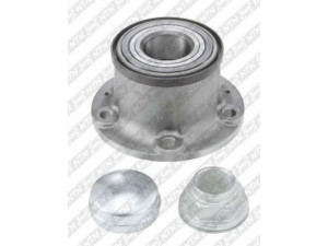 SNR R141.00 rato guolio komplektas 
 Ašies montavimas/vairavimo mechanizmas/ratai -> Rato stebulė/montavimas -> Rato guolis
16 063 747 80, 51754942, 71753811