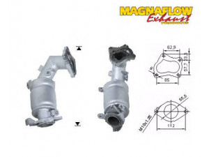 MAGNAFLOW 78003D katalizatoriaus keitiklis 
 Išmetimo sistema -> Katalizatoriaus keitiklis
2505127010