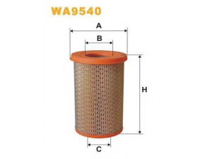 WIX FILTERS WA9540 oro filtras 
 Techninės priežiūros dalys -> Techninės priežiūros intervalai
16546VK500, 16546VK501