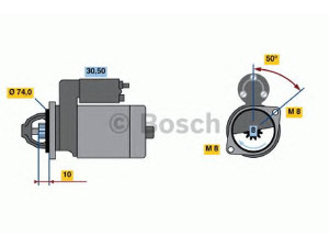 BOSCH 0 986 014 371 starteris 
 Elektros įranga -> Starterio sistema -> Starteris
M 0 T 84781, M 000 T 84781, M 002 T 30381