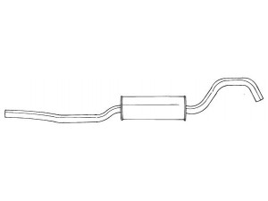 AKS DASIS SG53425 vidurinis duslintuvas