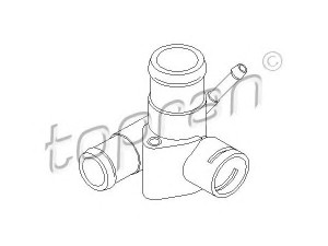 TOPRAN 100 315 aušinimo skysčio jungė 
 Aušinimo sistema -> Žarnelės/vamzdeliai/sujungimai -> Jungės
028 121 132A, 028 121 133B, 028 121 132A