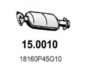 ASSO 15.0010 katalizatoriaus keitiklis 
 Išmetimo sistema -> Katalizatoriaus keitiklis
18160P11G00, 18160P45G00, 18160P45G10
