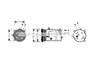 AVA QUALITY COOLING DWAK038 kompresorius, oro kondicionierius