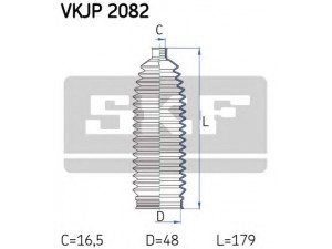 SKF VKJP 2082 gofruotoji membrana, vairavimas 
 Vairavimas -> Gofruotoji membrana/sandarinimai
1J0 422 831, 1J0 422 831 B, 8N0 422 831