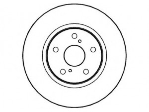 NATIONAL NBD375 stabdžių diskas 
 Dviratė transporto priemonės -> Stabdžių sistema -> Stabdžių diskai / priedai
43512-14120