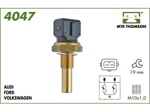 MTE-THOMSON 4047 siuntimo blokas, aušinimo skysčio temperatūra
034909161