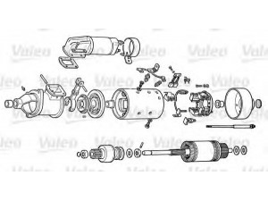 VALEO D15E29 starteris