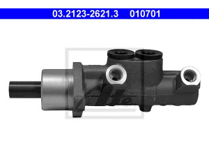 ATE 03.2123-2621.3 pagrindinis cilindras, stabdžiai 
 Stabdžių sistema -> Pagrindinis stabdžių cilindras
60 25 371 613, 77 01 206 922