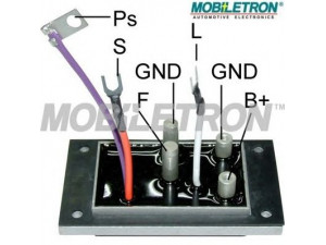 MOBILETRON VR-D406B reguliatorius, kintamosios srovės generatorius