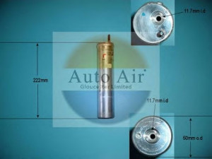 AUTO AIR GLOUCESTER 31-1009 džiovintuvas, oro kondicionierius 
 Oro kondicionavimas -> Džiovintuvas
96405845, 96405845