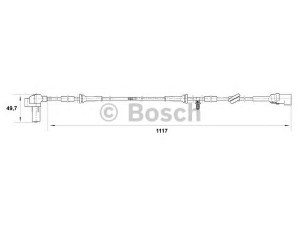 BOSCH 0 265 006 458 jutiklis, rato greitis 
 Elektros įranga -> Jutikliai
4042001, 4099156, 4446245, 4540494