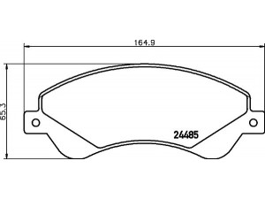 HELLA PAGID 8DB 355 012-771 stabdžių trinkelių rinkinys, diskinis stabdys 
 Techninės priežiūros dalys -> Papildomas remontas
1371403, 1433954, 1534428, 1554523