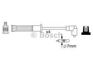 BOSCH 0 986 357 253 uždegimo laido komplektas 
 Kibirkšties / kaitinamasis uždegimas -> Uždegimo laidai/jungtys
77 00 107 662, 77 00 114 549, 77 00 874 109