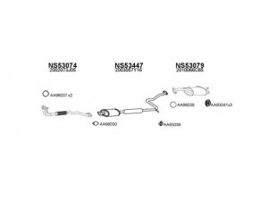 VENEPORTE 530148 išmetimo sistema 
 Išmetimo sistema -> Išmetimo sistema, visa