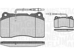 MAGNETI MARELLI 363916060500 stabdžių trinkelių rinkinys, diskinis stabdys 
 Techninės priežiūros dalys -> Papildomas remontas
425255, 9404252548