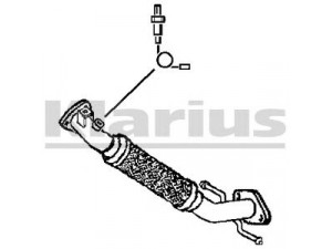 KLARIUS 301608 išleidimo kolektorius 
 Išmetimo sistema -> Išmetimo vamzdžiai
1378806, 1470898