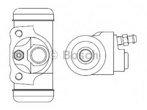 BOSCH F 026 002 356 rato stabdžių cilindras 
 Stabdžių sistema -> Ratų cilindrai
47550 19045, 47550 19125, 47550 29045