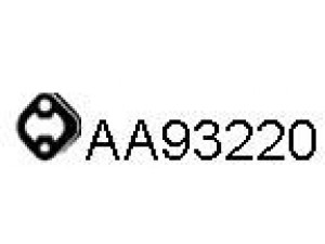 VENEPORTE AA93220 guminė juosta, išmetimo sistema 
 Išmetimo sistema -> Surinkimo dalys -> Atskiros surinkimo dalys -> Guminė juosta
18207508087, 18207546500, 18207833206