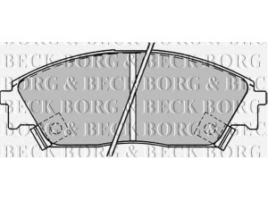 BORG & BECK BBP1232 stabdžių trinkelių rinkinys, diskinis stabdys 
 Techninės priežiūros dalys -> Papildomas remontas
45022- SF1-525, 45022- SH3-317