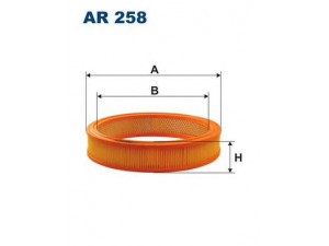 FILTRON AR258 oro filtras 
 Techninės priežiūros dalys -> Techninės priežiūros intervalai
4371571, 0003897996, 3897996, 9974281
