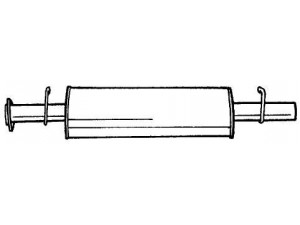 AKS DASIS SG32409 vidurinis duslintuvas