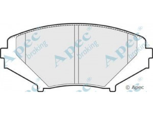 APEC braking PAD1372 stabdžių trinkelių rinkinys, diskinis stabdys 
 Techninės priežiūros dalys -> Papildomas remontas
F1YA3323ZA, F1YA3323ZB, F1YA3328Z