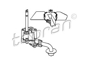 TOPRAN 101 443 alyvos siurblys 
 Variklis -> Tepimas -> Alyvos siurblys/dalys -> Alyvos siurblys
068 115 105AE, 068 115 105AN, 068 115 105D